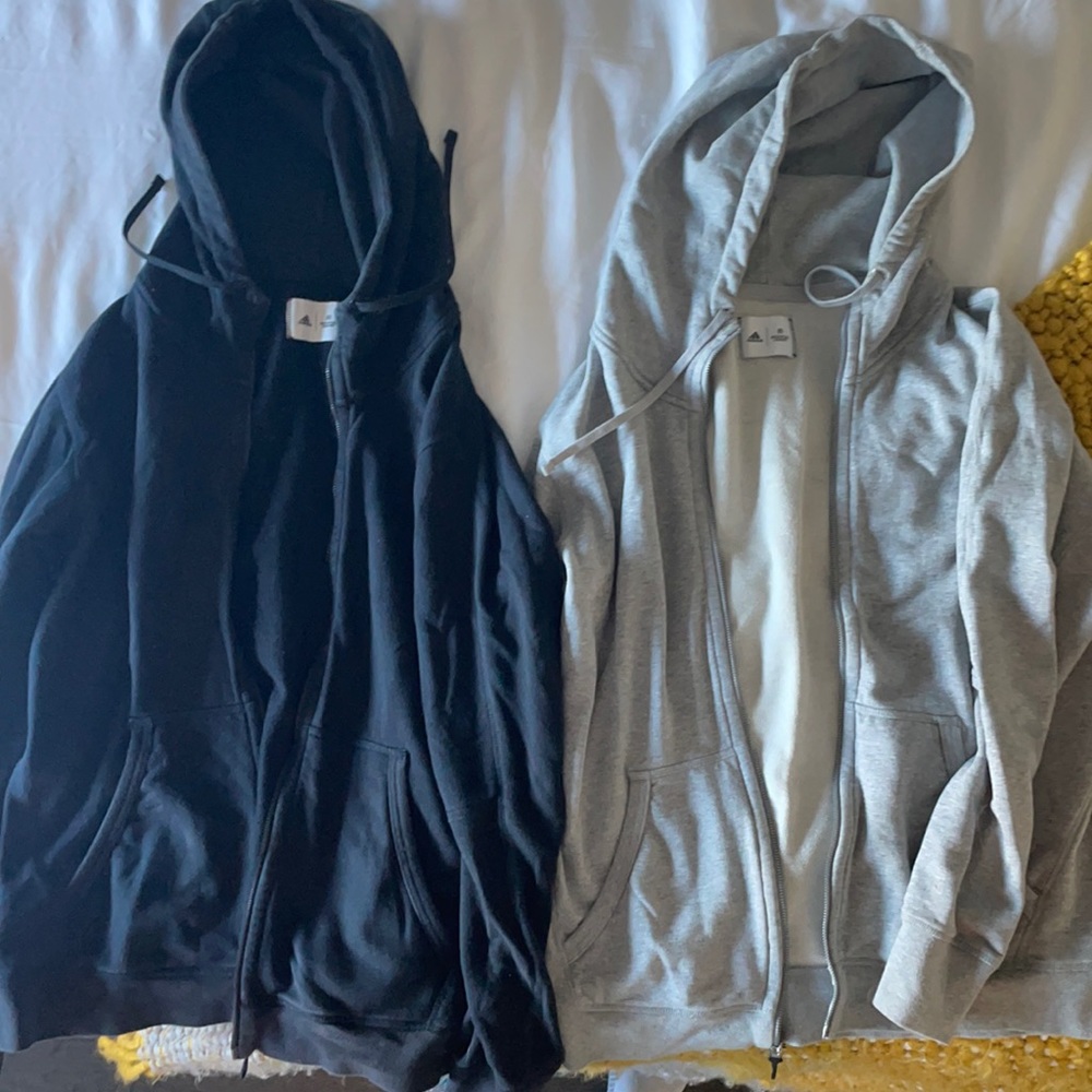 Two Reigning Champ Adidas Large Hoodies
